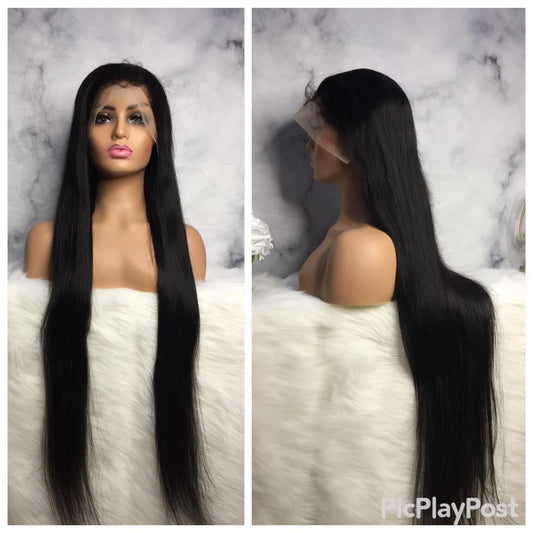 Straight Frontal Wig